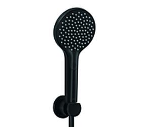 Kludi DIVEx1S set de douche de bain 6985039-00 avec douchette, noir mat