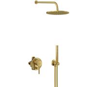 Kludi ensemble de douche encastré oui doré 38736N076