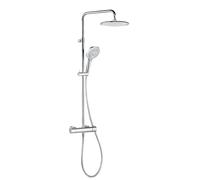 Kludi FRESHLINE Colonne de douche en applique avec mitigeur thermostatique, 6709205-00,