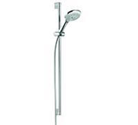 Kludi Set de douchettes FRESHLINE 3S 900 mm – nettoyage rapide du calcaire – chrome