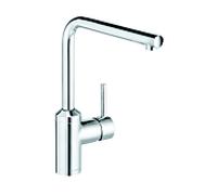 Kludi L-Ine mitigeur évier 428190577 chromé, basse pression, bec orientable