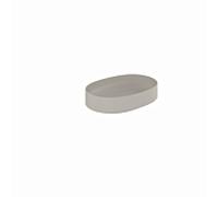 Kludi RESA O lavabo 58CW20O2 60 x 40 x 14 cm, Ovale Mat Tourterelle Claire