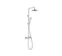 Kludi Logo Basique Thermostat Dual Shower Système Chrome, Neuf En Emballage