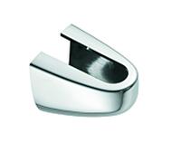 Kludi Logo logement 83012605-00 chrome, pour fixation murale, pour 18 mm de diamètre du tube