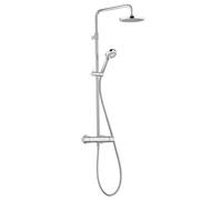 Kludi LOGO Colonne de douche en applique avec mitigeur thermostatique, 6809205-00,