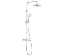 Kludi LOGO Colonne de douche en applique avec mitigeur thermostatique, 6809505-00,