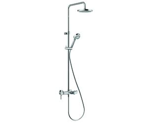 KLUDI LOGO Mitigeur monocommandé Dual Shower System, avec bec de baignoire, 8 l/min, chrome, 6808305-00WR9