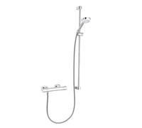 Kludi LOGO Mitigeur thermostatique de douche en applique, 6857805-00,
