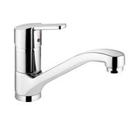 Kludi Mitigeur d'évier monocommandé LOGO NEO – basse pression Eco, levier fermé, chrome 379190575