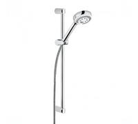Kludi LOGO Set de douche avec barre, 3 jets, 6836305-00,