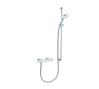 Kludi Logo Shower Duo ensemble de douche mural avec thermostat chrome 6857805-00