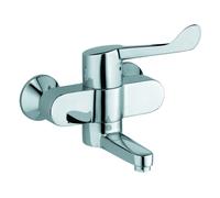Kludi Medi Care mitigeur de lavabo murale chrome 349220524