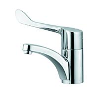 Kludi Medi-Care mitigeur lavabo 341120524 Levier clinique, bec fixe, chromé