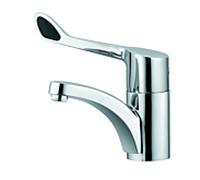 Kludi Medi-Care mitigeur lavabo 341120534 Levier d'entretien, bec fixe, chromé