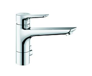 Kludi Mix cuisine match0 mélangeur multi-commandes 329060575 levier fermé, bec orientable, chromé