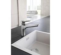 Kludi Mix mitigeur de cuisine monocommande 329430562 levier, orientable, bec extractible, chromé
