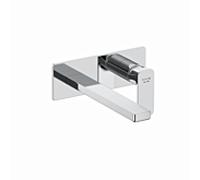 Kludi mural RENON 2 trous 422450575 240 mm, kit de construction fine chromé