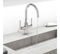 Kludi NOVA FONTE Mélangeur de lavabo Puristic, 201180515, Puristic