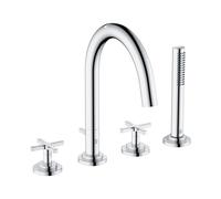 Kludi Nova Fonte mitigeur bain-douche pour baignoire chrome 204250520
