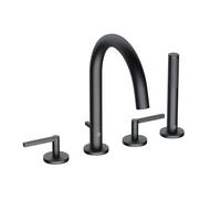 Kludi Nova Fonte mitigeur bain-douche pour baignoire noir 204253915