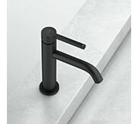 Kludi Nova Fonte mitigeur lavabo 200283915 sans garniture de vidange , noir mat