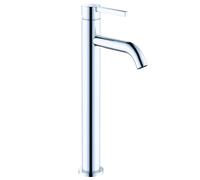 KLUDI NOVA FONTE PURA Mitigeur monocommandé pour vasque, montage monotrou, hauteur de bec 240mm, sans garniture d'écoulement, 202980515, Couleur: chrome