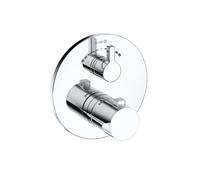 Kludi Nova Fonte Puristic mitigeur bain-douche encastrée avec thermostat chrome 208100515