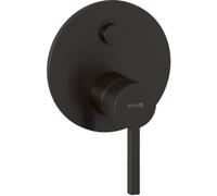 Kludi Nova Fonte Puristic mitigeur bain-douche encastrée noir 20759N215