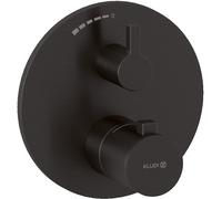 Kludi Nova Fonte Puristic mitigeur de douche encastrée oui noir 20885N215