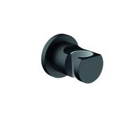 KLUDI NOVA FONTE Puristic Support de douche mural, 2055239-15, Couleur: noir mat