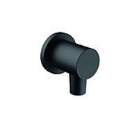 Kludi Nova Fonte tuyau Anschlussbogen 2054339-15 pour montage mural rigide, noir mat
