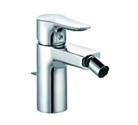 Kludi Mitigeur monocommandé pour bidet Objekta – montage monotrou, bec 85 mm, chrome