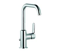 Kludi Mitigeur monocommandé OBJEKTA pour lavabo – bec 205 mm pivotant, chrome