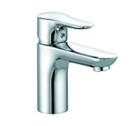 Kludi Mitigeur monocommandé OBJEKTA pour lavabo Bec 80 mm Chrome sans garniture de vidage
