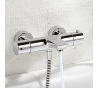 Kludi OBJEKTA Mitigeur thermostatique de baignoire en applique, 352010538,