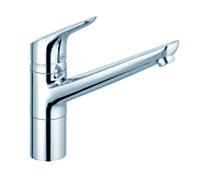 Kludi Objekta robinet de cuisine 325750575 chrome, basse pression, bec orientable