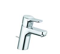 Kludi Mitigeur lavabo Pure & easy 372820565 chromé DN 15 avec vidange en plastique