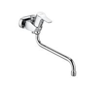 Kludi PURE&EASY Mitigeur de baignoire en applique, Mitigeur monocommande, 375910565,