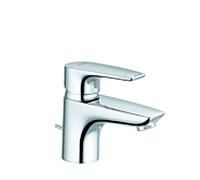 Kludi Pure & solid mitigeur lavabo 343850575 chromé , DN 15, avec jeu de déchets métalliques