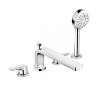 Kludi Pure&Solid mitigeur bain-douche pour baignoire chrome 344230575