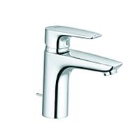 Kludi Pure & solid mitigeur lavabo 342900575 chromé , DN 15, avec jeux de déchets métalliques
