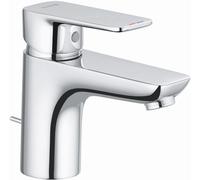 Kludi Mitigeur monocommandé PURE&STYLE pour lavabo, bec 75 mm, garniture en métal, chrome