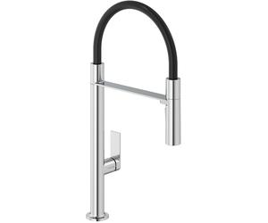 Kludi Qord mitigeur de cuisine sur pied chrome-noir 568590575