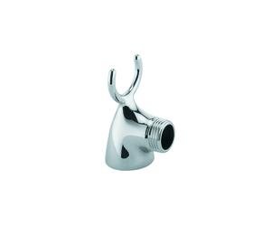 KLUDI Raccord de douche à poser G 3/4 avec crochet à fourche, chrome, 6053705-00