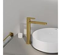 Kludi RENON Mitigeur de lavabo DN 15 422980575 sans vidage, brushed gold
