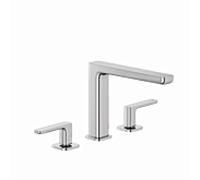Kludi RENON mitigeur lavabo 3 trous 423930575 avec Push Open chromé