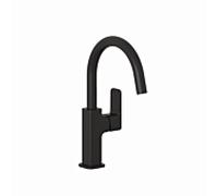 Kludi RENON mitigeur lavabo 420283975 sans garniture de vidange , commande latérale noir mat