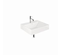 Kludi RESA 59WW6143 61 x 50 x 12 cm, un trou pour robinet, blanc brillant