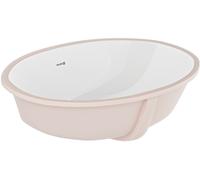 Kludi Resa lavabo 44x35 cm ovale sous plan blanc 59W0243
