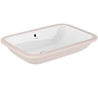 Kludi Resa lavabo 55x36 cm rectangulaire sous plan blanc 59W0643